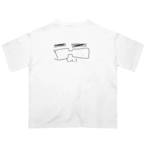 どこかのメガネさん👓 オーバーサイズTシャツ