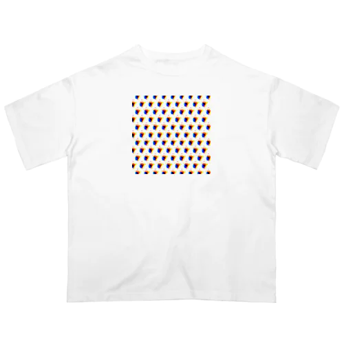 うさみみちゃん by AI模様 Oversized T-Shirt