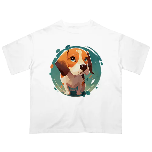 beagle  Oversized T-Shirt