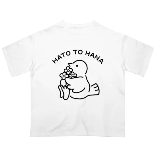 HATO TO HANA オーバーサイズTシャツ