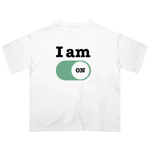 I am ON/OFF オーバーサイズTシャツ