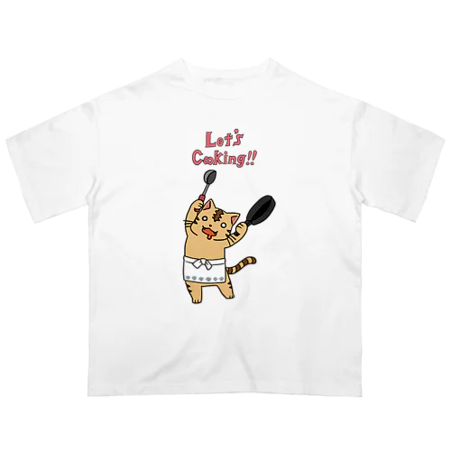 レッツ・クッキング！！ オーバーサイズTシャツ