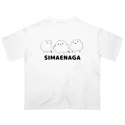 ゆるシマエナガ Oversized T-Shirt