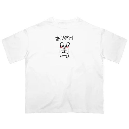 ぽっちゃりハムちゃん オーバーサイズTシャツ