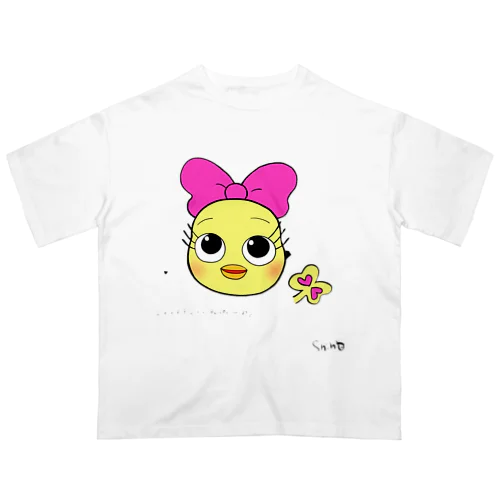 はーいヒピー オーバーサイズTシャツ