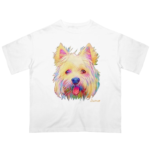 ウエストハイランドホワイトテリア／Juno Oversized T-Shirt