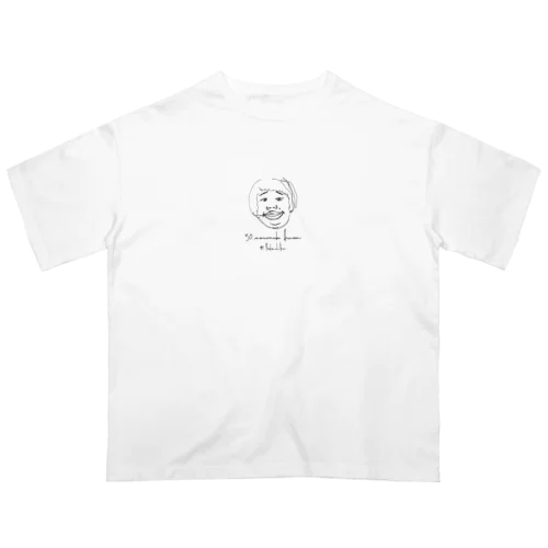 30 seconds human 「#1 Tatsuhiko」 Oversized T-Shirt