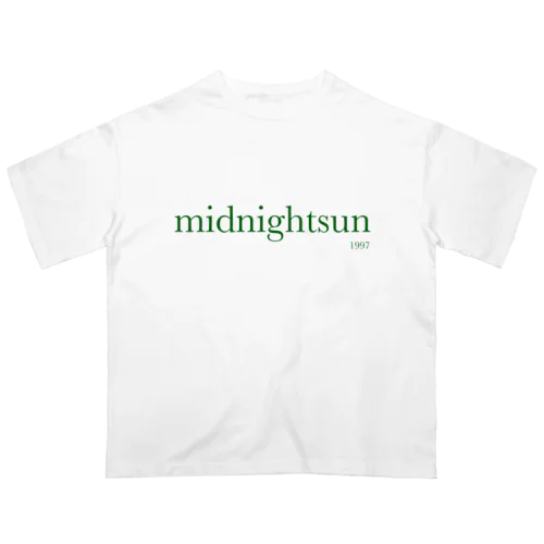 midnightsun simple logo T オーバーサイズTシャツ