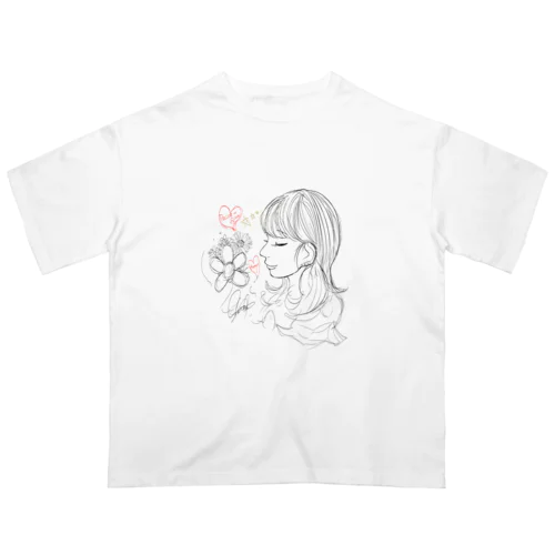 愛と平和でSHOW服 オーバーサイズTシャツ