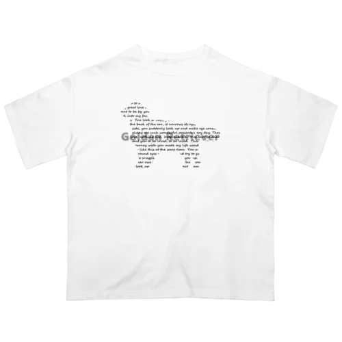 ラブレター　ゴールデンレトリバー Oversized T-Shirt