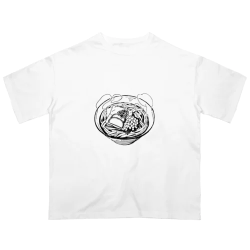 うどん オーバーサイズTシャツ