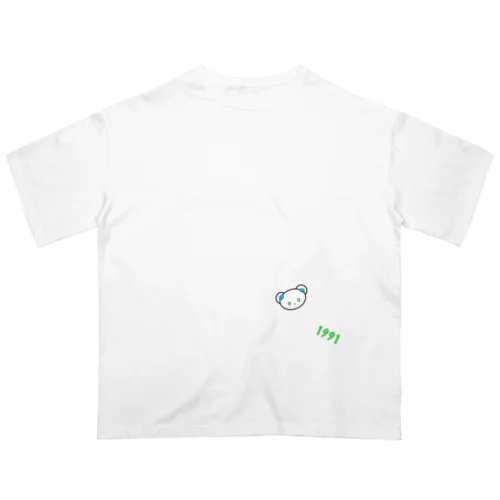 くもりベア×NEWGreen オーバーサイズTシャツ