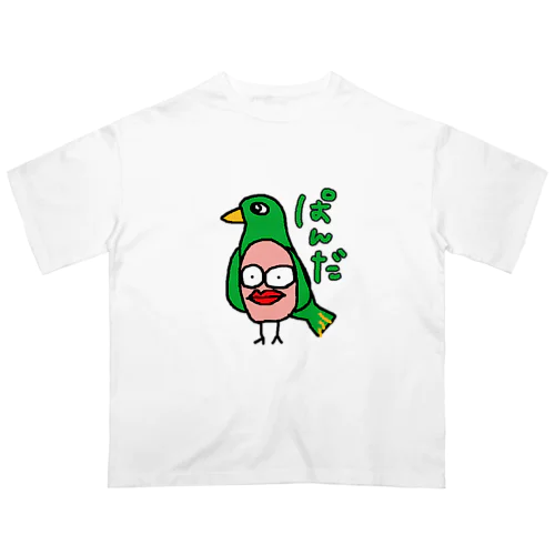 パンダ オーバーサイズTシャツ