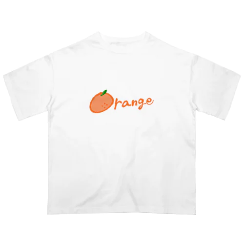 orange オーバーサイズTシャツ