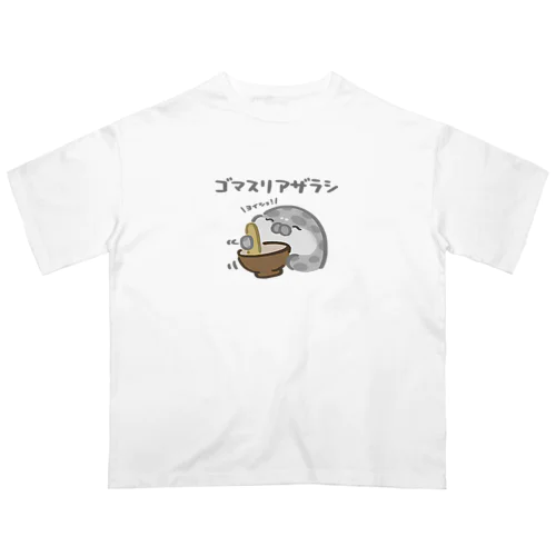 ゴマスリアザラシ オーバーサイズTシャツ