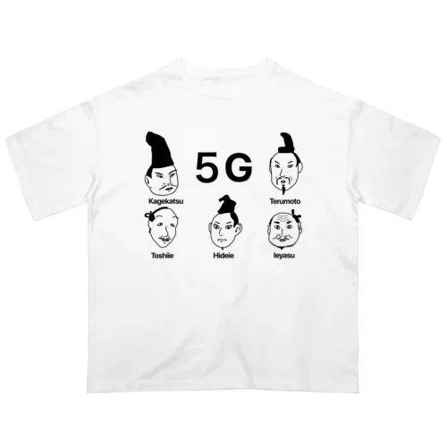 五大老 オーバーサイズTシャツ