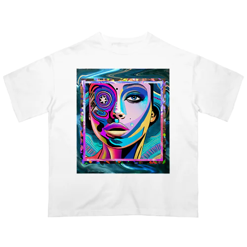 GALACTIC DIVA#02 Oversized T-Shirt