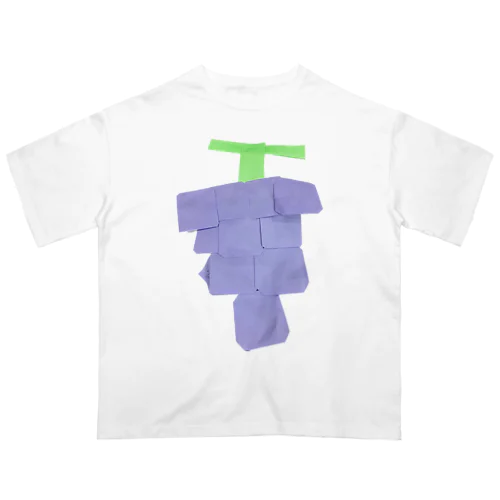 【子どもの絵】大きなぶどう Oversized T-Shirt