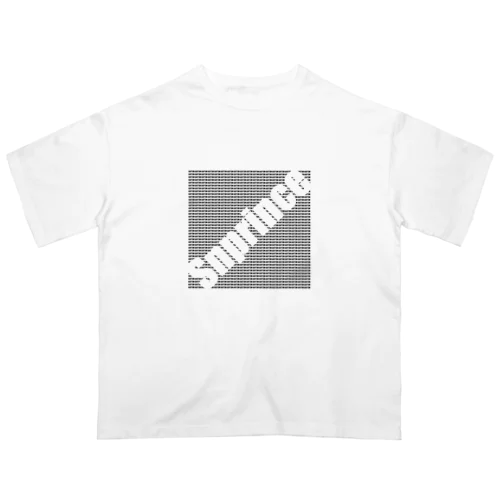 GOT'EM柄（黒） Snprince logo Oversized T-Shirt