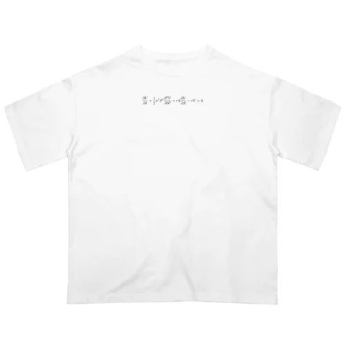 ブラックショールズ方程式 - Black Scholes equation -  オーバーサイズTシャツ