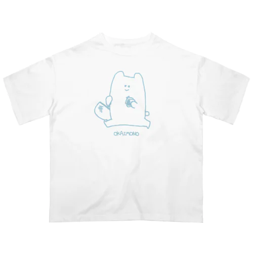 お買い物くまちゃん オーバーサイズTシャツ