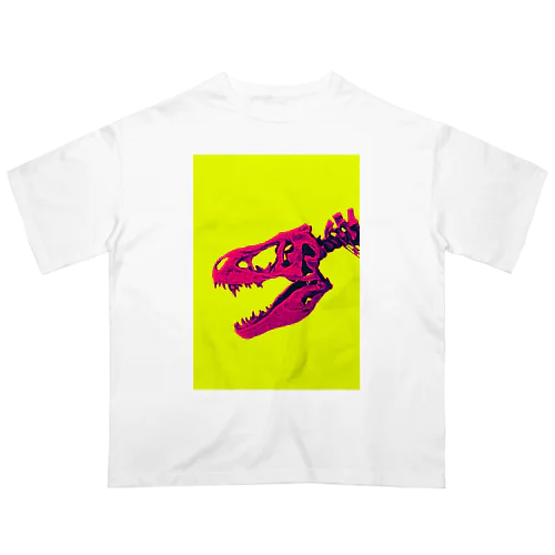 Fumikiri Dinosaurs 001 オーバーサイズTシャツ