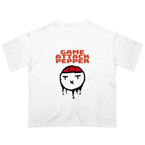 ゲーム・アタック・ペッパー　01 オーバーサイズTシャツ