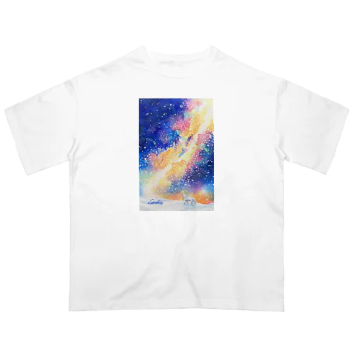 夜空の彼方 Oversized T-Shirt