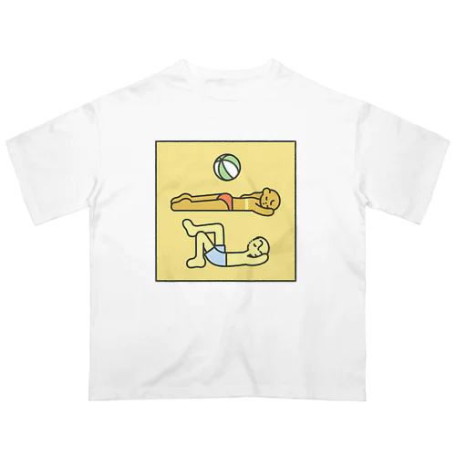 𝙊𝙣 𝙩𝙝𝙚 𝘽𝙚𝙖𝙘𝙝 オーバーサイズTシャツ