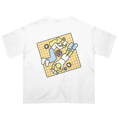 𝙋𝙞𝙘𝙣𝙞𝙘 𝙤𝙣 𝙎𝙪𝙣𝙙𝙖𝙮 オーバーサイズTシャツ