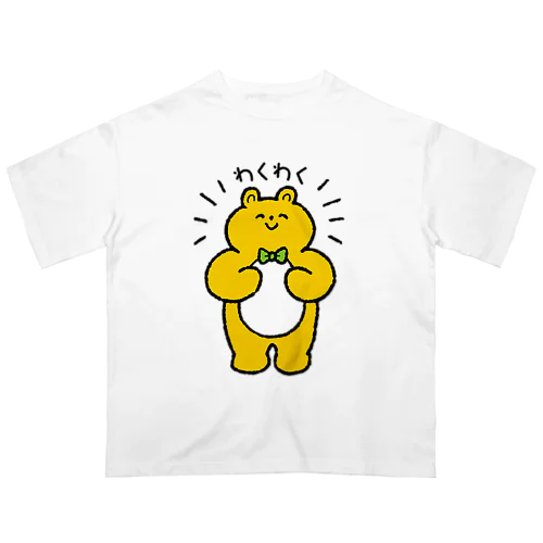 喜_わくわくくまさん オーバーサイズTシャツ