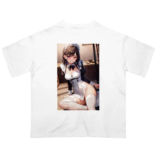 メイドのお姉さん Oversized T-Shirt