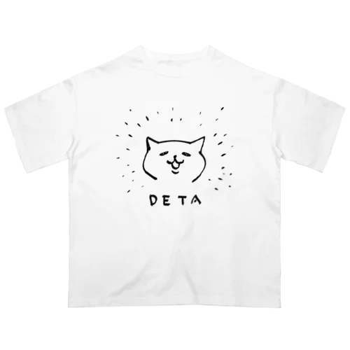 DETAねこ オーバーサイズTシャツ