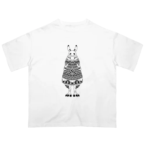 うさぎ オーバーサイズTシャツ