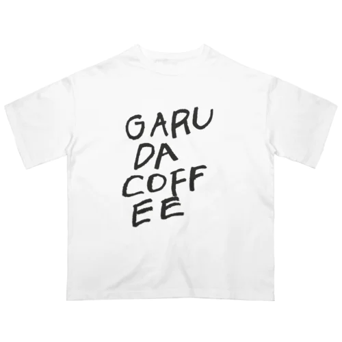 GARUDA COFFEEブラックロゴシリーズ オーバーサイズTシャツ