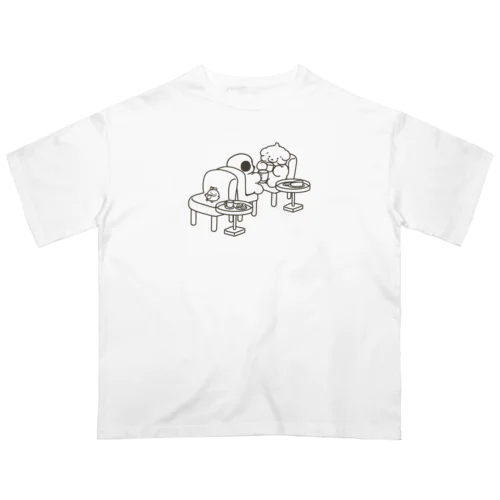 ティータイム Oversized T-Shirt