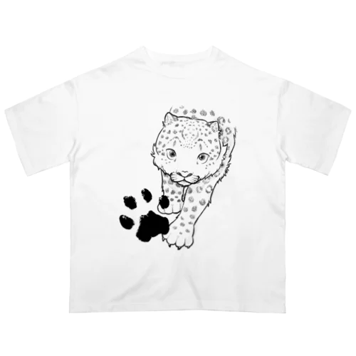 ユキヒョウ - snowleopard オーバーサイズTシャツ