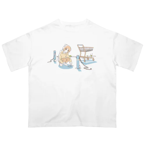 じめん オーバーサイズTシャツ