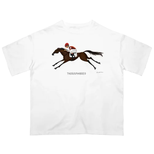 thoroughbred オーバーサイズTシャツ