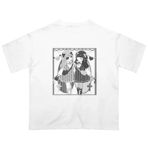 Gothic twins Oversized T-Shirt