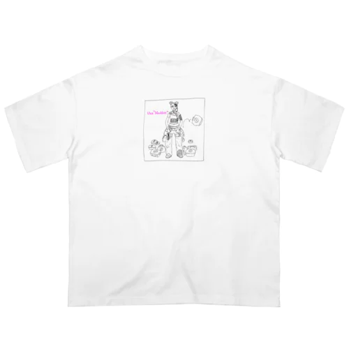 ライフライン Oversized T-Shirt