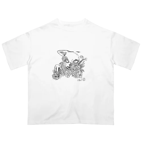 怪猫 Oversized T-Shirt