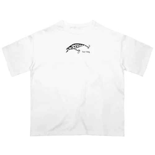 和風Trout Fishing  オーバーサイズTシャツ