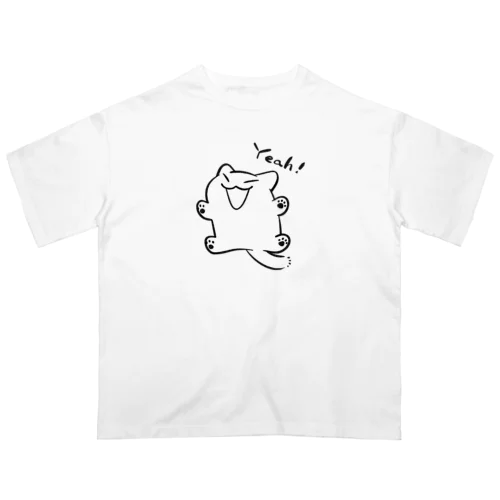 Yeahネコ オーバーサイズTシャツ