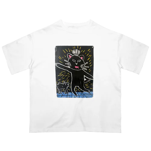 sei03.h・ねこといぬ オーバーサイズTシャツ