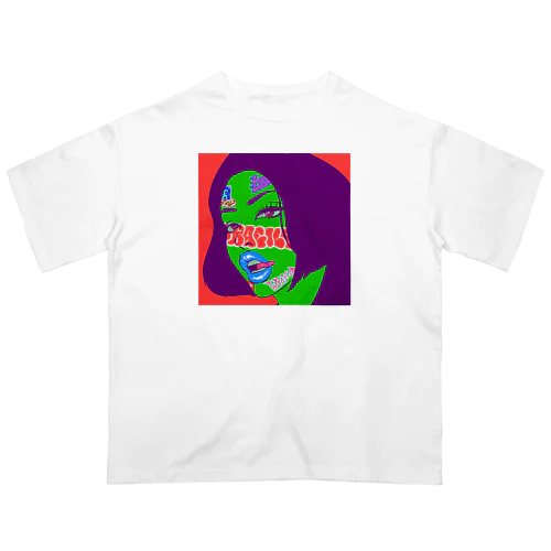 Wicked Face Oversized T-Shirt