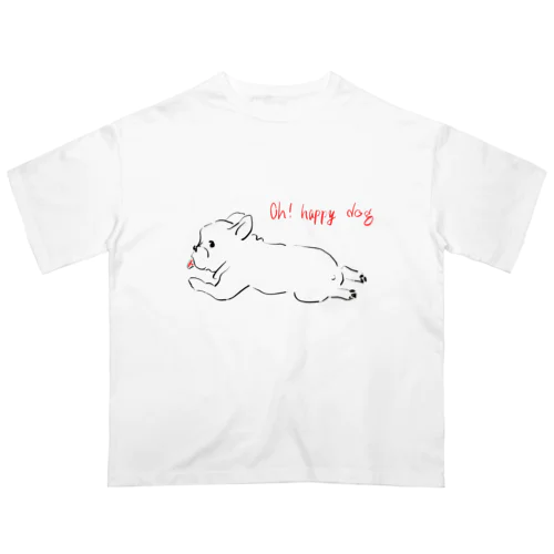 Oh!HappyDog  オーバーサイズTシャツ