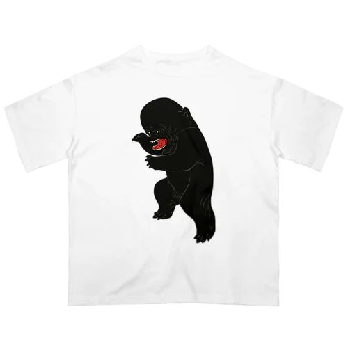 黒髪切り(「髪切りの奇談」の髪切り)  Oversized T-Shirt