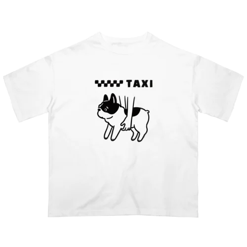GOGO TAXI パイド　フレンチブルドッグ オーバーサイズTシャツ
