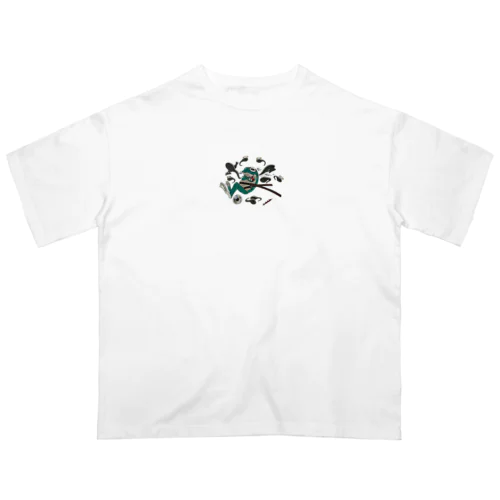 カエル剣士 Oversized T-Shirt